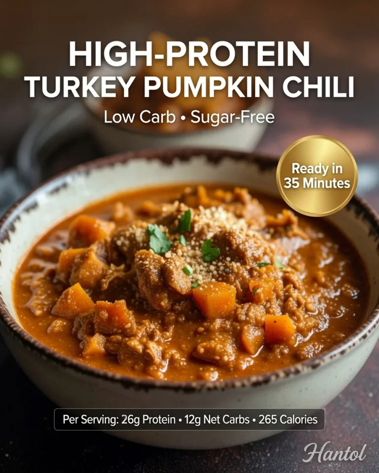 High-Protein Turkey Pumpkin Chili