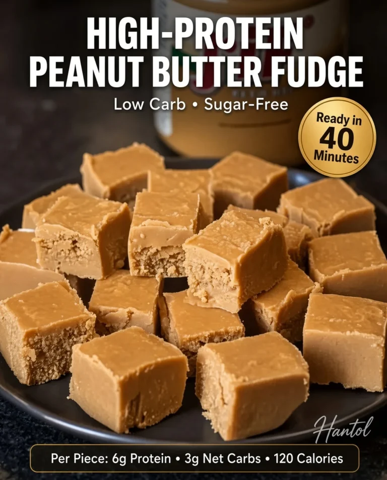 High-Protein Peanut Butter Fudge