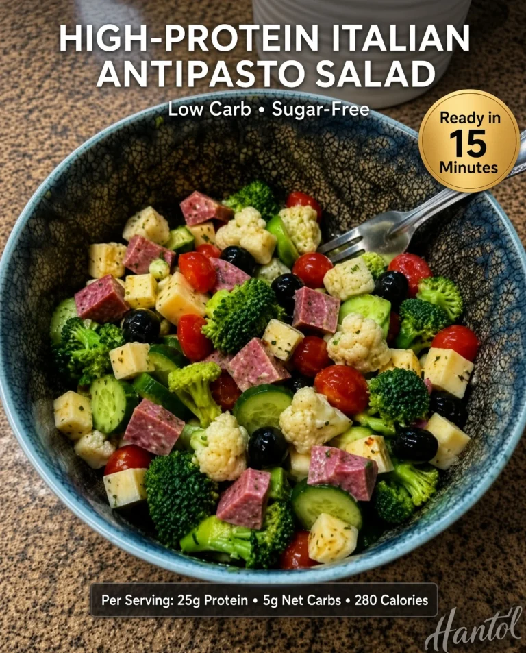 High-Protein Italian Antipasto Salad