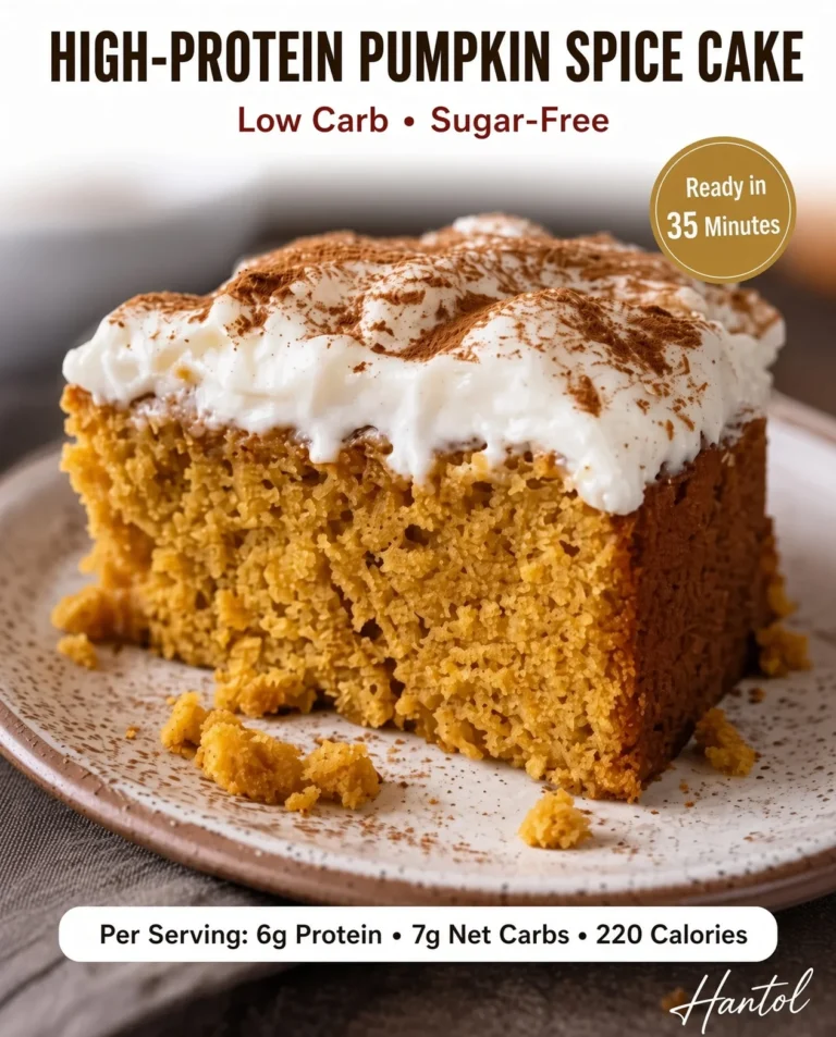 High-Protein Pumpkin Spice Cake