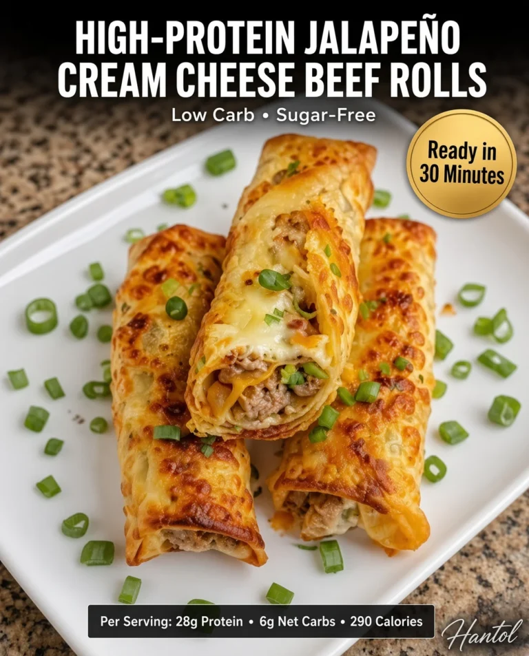 Jalapeño Cream Cheese Beef Rolls
