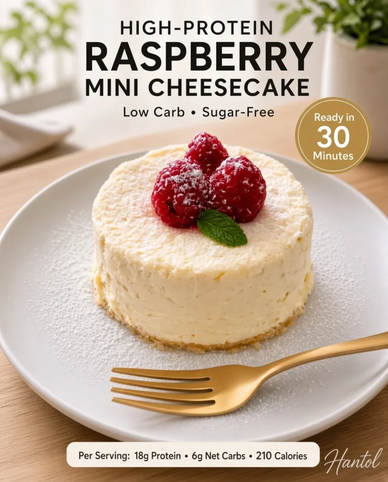 Raspberry Mini Cheesecake