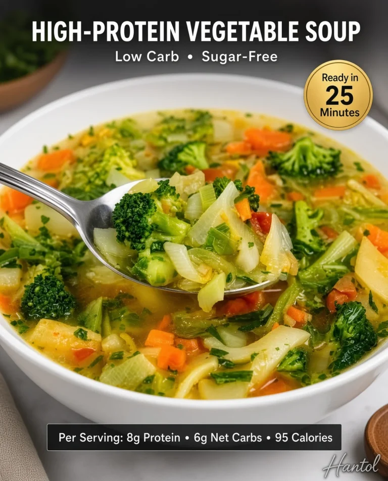 High-Protein Vegetable Soup
