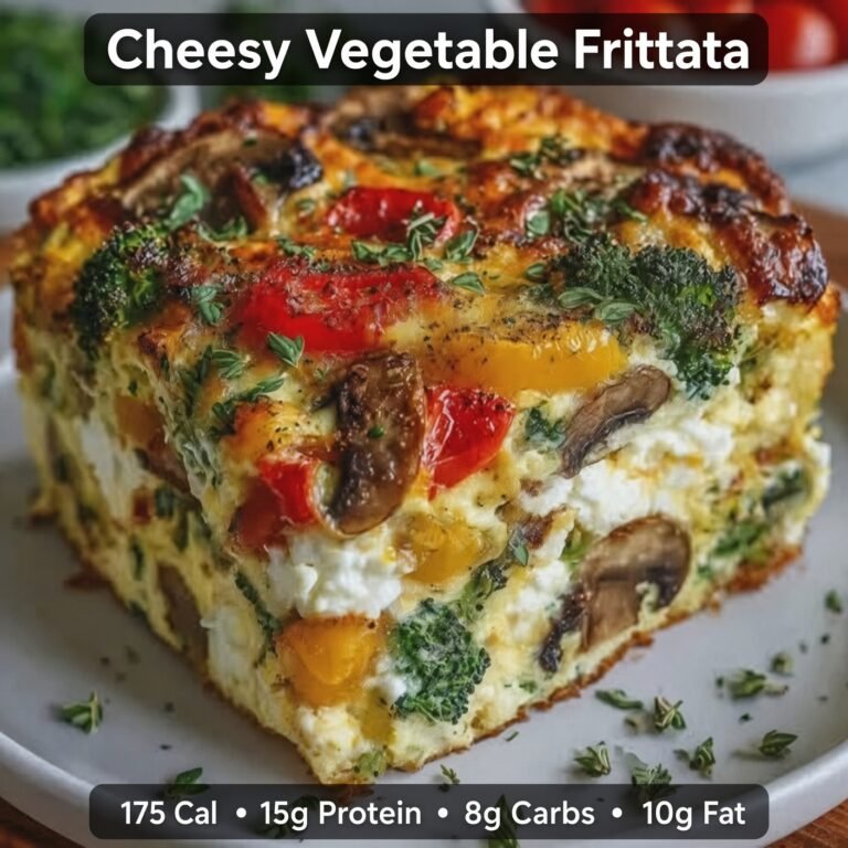 Cheesy Vegetable Frittata