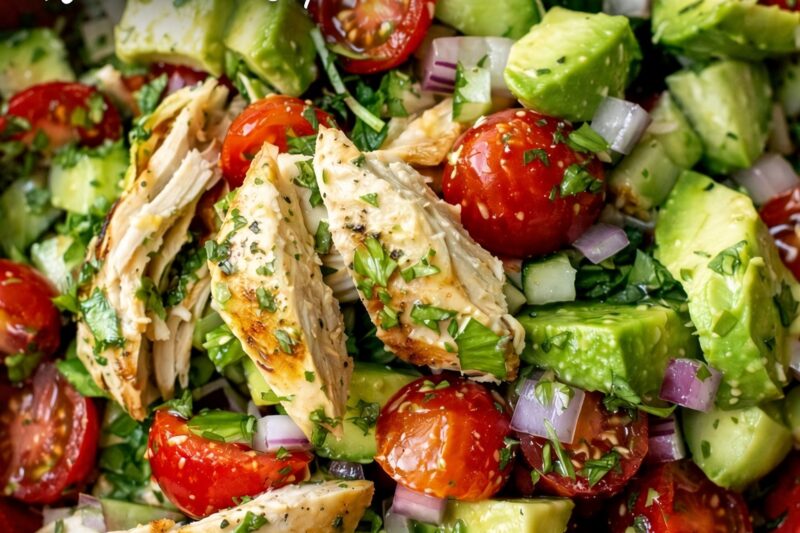 Mediterranean Chicken Salad