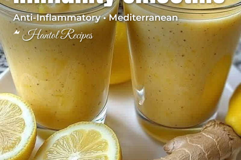 Ginger Lemon Immunity Smoothie
