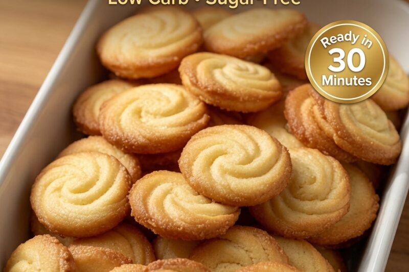 High-Protein Butter Cookies