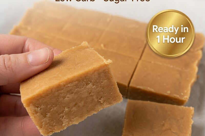 High-Protein Peanut Butter Fudge