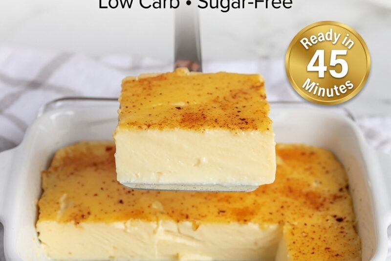 High-Protein Fail-Proof Egg Custard Bars