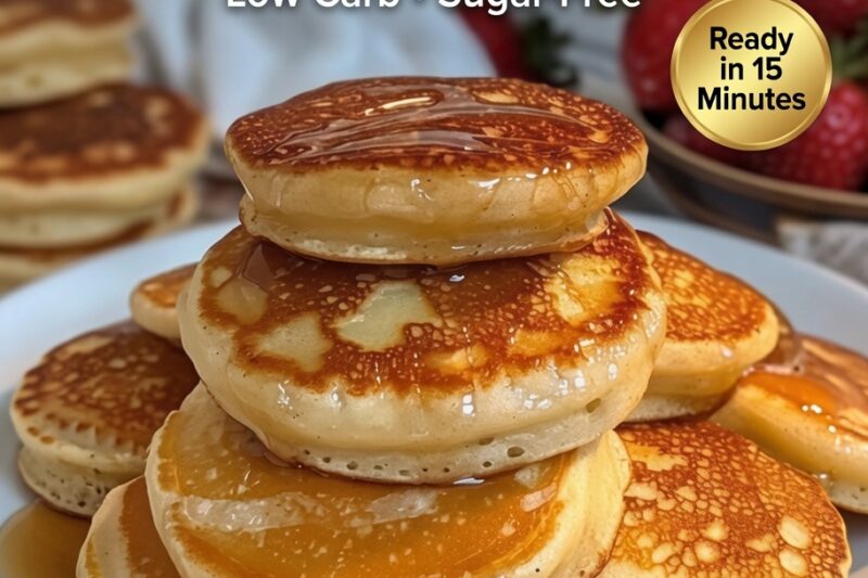 High-Protein Fluffy Pancakes