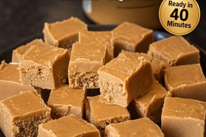 High-Protein Peanut Butter Fudge