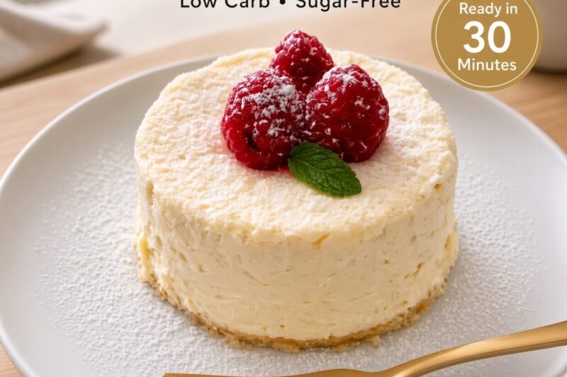 Raspberry Mini Cheesecake