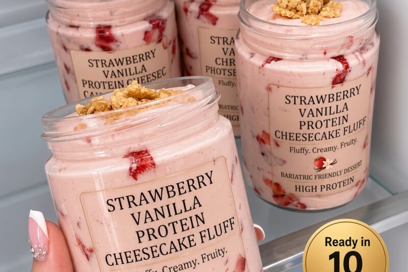 Strawberry Vanilla Cheesecake Fluff