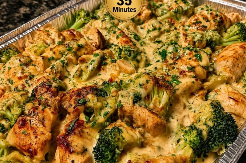 Creamy Chicken Broccoli Bake