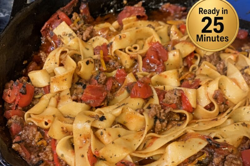 Italian Drunken Noodles