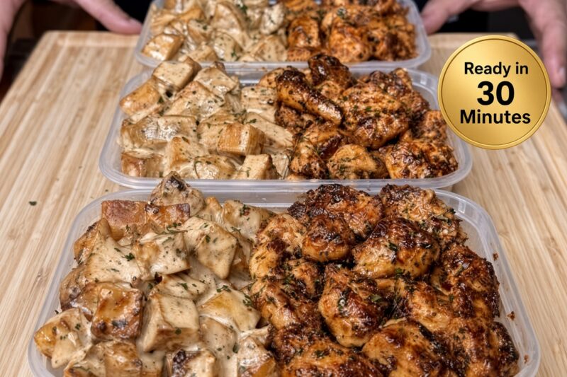High-Protein Chicken Meal Prep