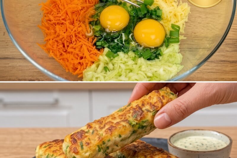 High-Protein Zucchini Cheese Sticks