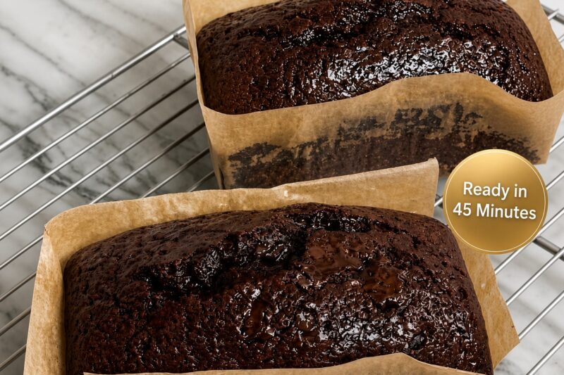 High-Protein Double Chocolate Loaf