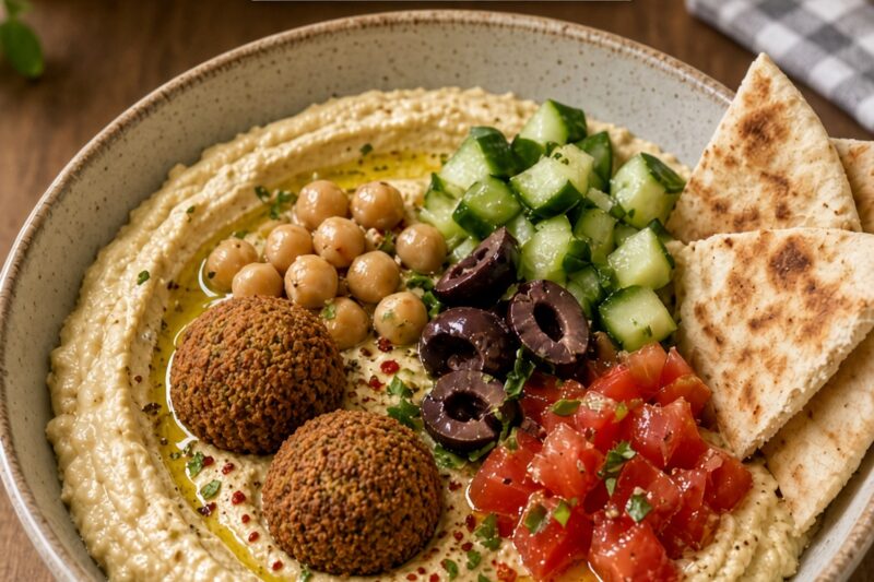 Loaded Hummus Bowl 