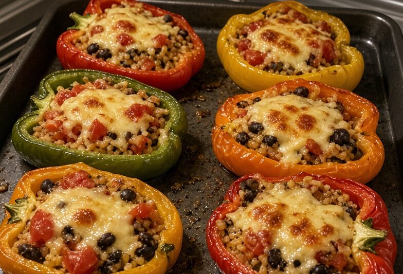 Vegan Stuffed Bell Peppers