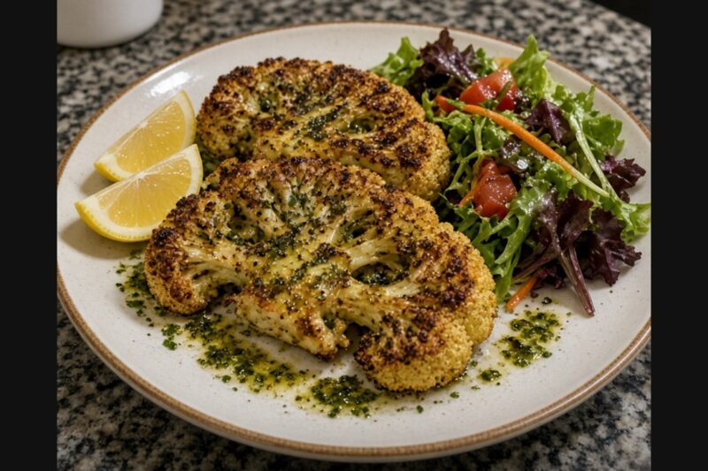 Vegan Cauliflower Steaks